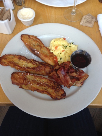 French Toast, Bacon & Eggs